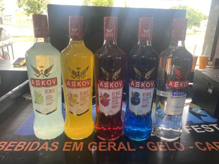 Askov 900ml vários sabores 